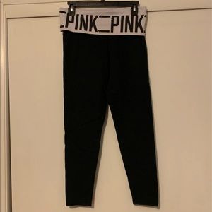 Victoria’s Secret PINK Foldover Yoga Leggings
